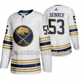 Buffalo Sabres Jeff Skinner 53 50th Anniversary Adidas 2019-2020 Weiß Trikot Authentic - Herren